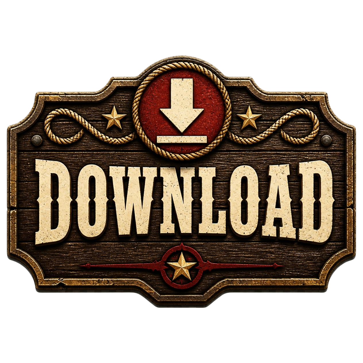 Western Download Button